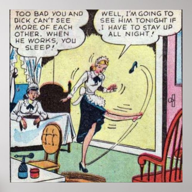 Vintage Classic Comic Poster (Front)