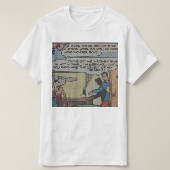 Vintage Classic Comic T-Shirt (Design Front)