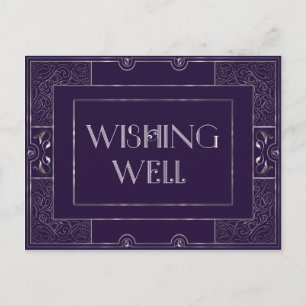 Vintage Classic Gatsby Wishing Well2 Manuela Postcard