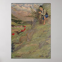 Vintage Classic Heidi of the Alps