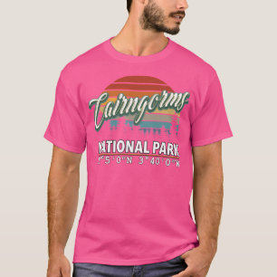 Vintage Classic Retro Colour Cairngorms National P T-Shirt
