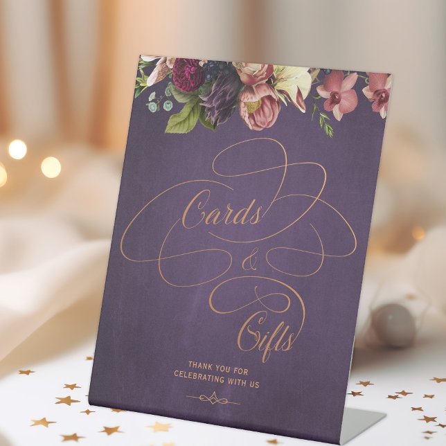 Vintage classic script cards and gifts sign (Creator Uploaded)