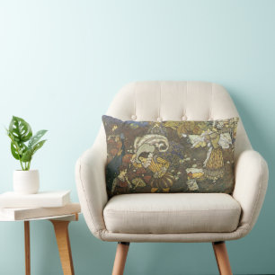 Vintage Classic Storybook Characters, Edmund Dulac Lumbar Cushion