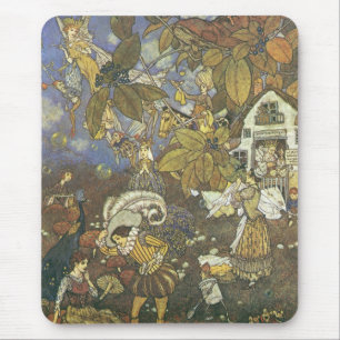 Vintage Classic Storybook Characters, Edmund Dulac Mouse Mat