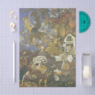 Vintage Classic Storybook Characters, Edmund Dulac Tissue Paper