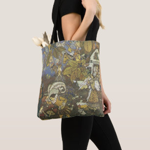 Vintage Classic Storybook Characters, Edmund Dulac Tote Bag