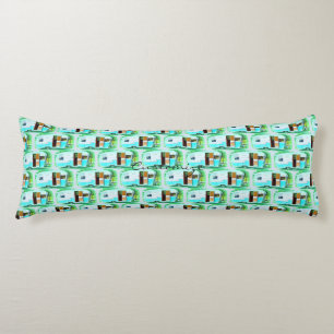 Vintage classic trailer gypsy caravan body cushion