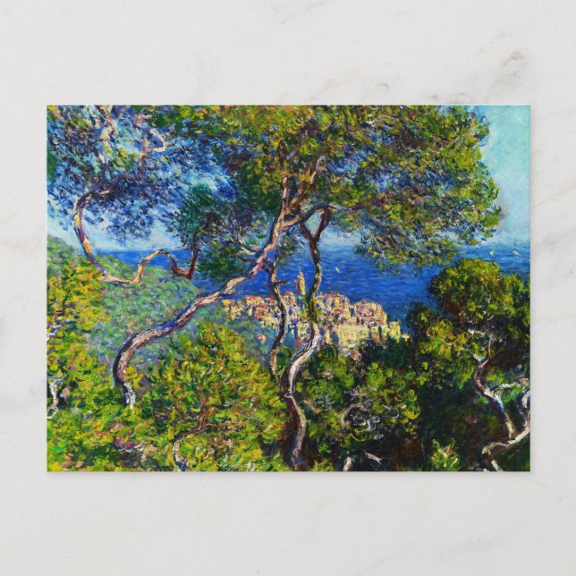 Vintage Claude Monet's Bordighera Postcard (Front)
