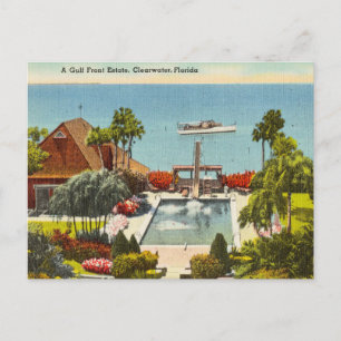 Vintage Clear Water Clear Water, Florida Postcard