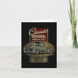 Vintage Clic Original American Old Pickup Truck 19 Card