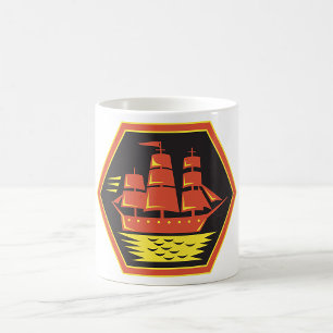 Vintage Clipper Ship Sailing Coffee Mug