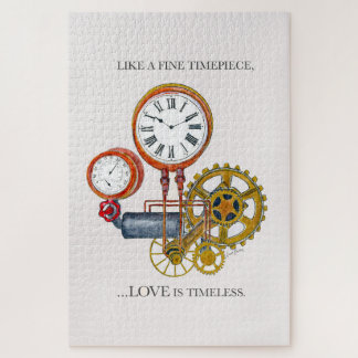 Vintage Clock Jigsaw Puzzle