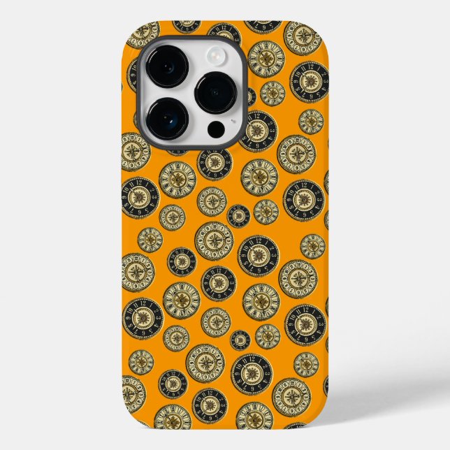 Vintage Clocks Case-Mate iPhone Case (Back)