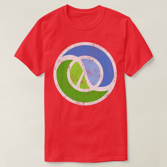Vintage Clojure Logo T-Shirt (Design Front)