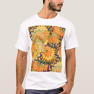 Vintage cloth pattern: close-up texture. T-Shirt