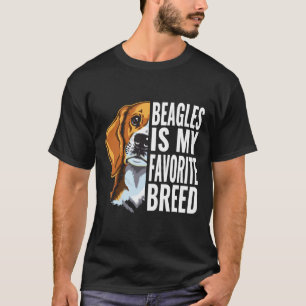 Vintage Clothing Dog Breeds Adopted Is My Favorite T-Shirt