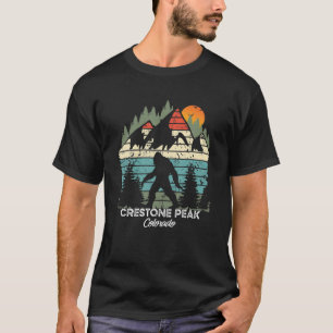 Vintage Cloud Peak Wyoming National Park Retro 80' T-Shirt