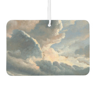 Vintage Clouds Pastel Sky Oil Painting Ethereal Car Air Freshener