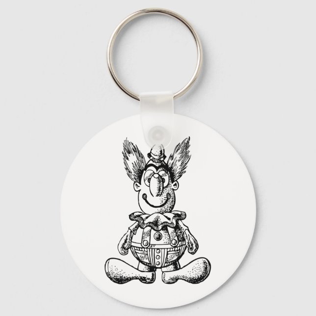 vintage clown keychain (Front)
