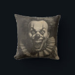 vintage clown Throw Pillow<br><div class="desc">vintage clown throw pillow for any occasion</div>