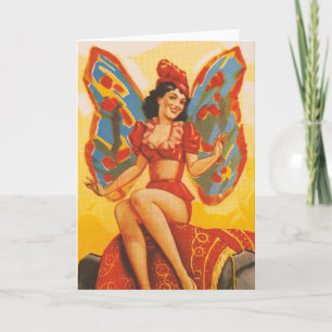 Vintage Clyde Beatty Circus Poster Card