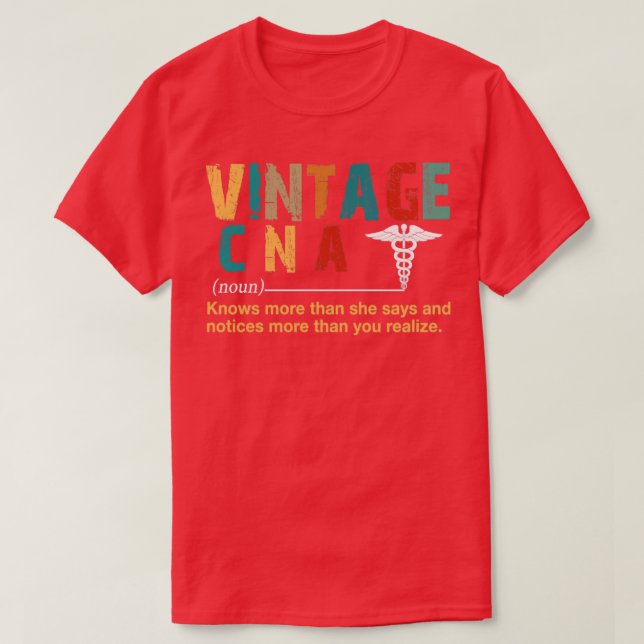 Vintage CNA T-Shirt (Design Front)