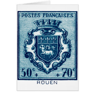 Vintage Coat of Arms Rennes, France
