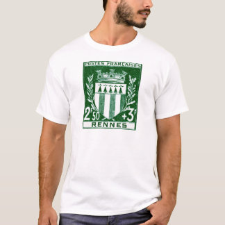 Vintage Coat of Arms Rennes, France T-Shirt