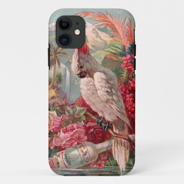 Vintage Cockatoo iPhone 5 Tropical Case (Back)