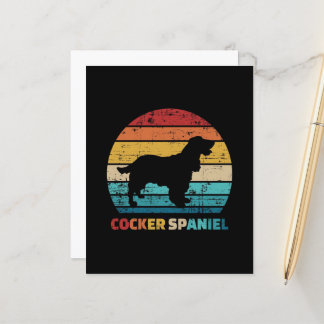 Vintage Cocker Spaniel | Gift Cocker Spaniel Lover