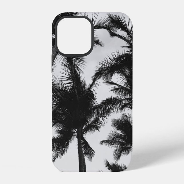 VINTAGE COCONUT PALM TREE iPhone CASE (Back)