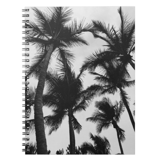VINTAGE COCONUT PALM TREE NOTEBOOK (Front)