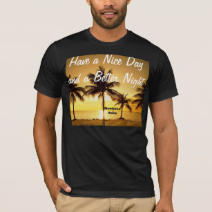 Vintage Coconut Tree Mombasa Raha Tee Shirt