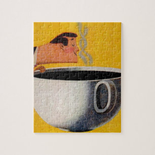 Vintage Coffee Advertisement Jigsaw Puzzle