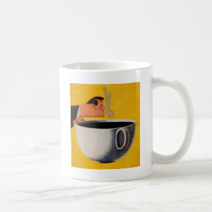 Vintage Coffee Advertisement Mug