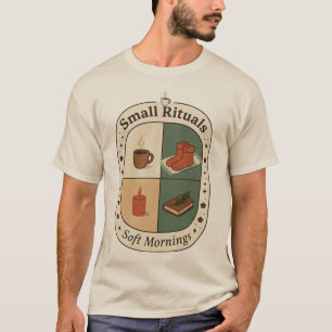 Vintage Coffee Candle Book T-Shirt