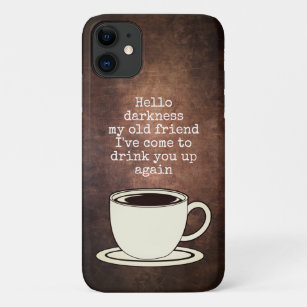 Vintage Coffee Lover Funny Quote Case-Mate iPhone Case-Mate iPhone Case