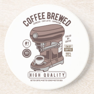 Vintage Coffee Machine Coaster