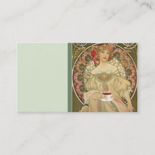 Vintage Coffee Poster Business Card