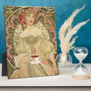 Vintage Coffee Poster Plaque