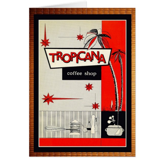 Vintage coffee shop kitsch! (Front)