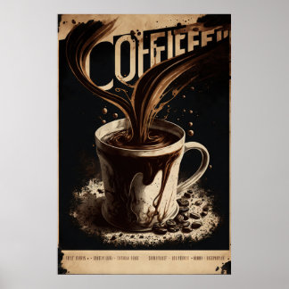 Vintage Coffee Wall Art 