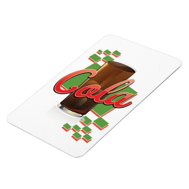 Vintage Cola commercial Magnet (Left Side)