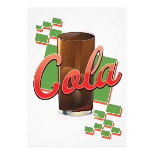 Vintage Cola commercial Photo Print