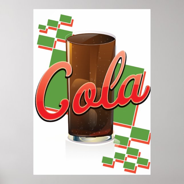Vintage Cola commercial Poster (Front)