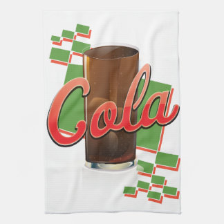 Vintage Cola commercial Tea Towel
