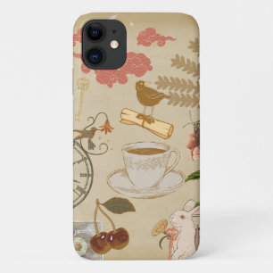 Vintage Collage Art iPhone 11 Case