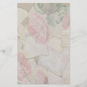 Vintage Collage, French Letters and Post Cards