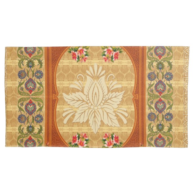 Vintage collage pillowcase (Front)