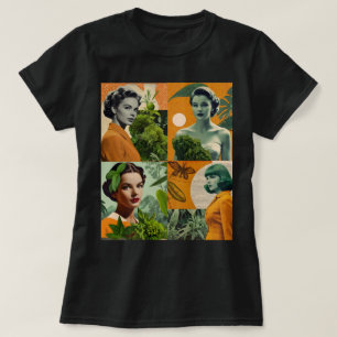 Vintage Collage   T-Shirt